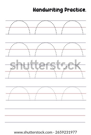 Handwriting Practice Sheets for Kids – Prewriting Tracing Lines, Curves, Patterns, Spirals, Triangles, Square's, ovals, hexagonal, circles, opals, etc. for Fine Motor Skills Development.
