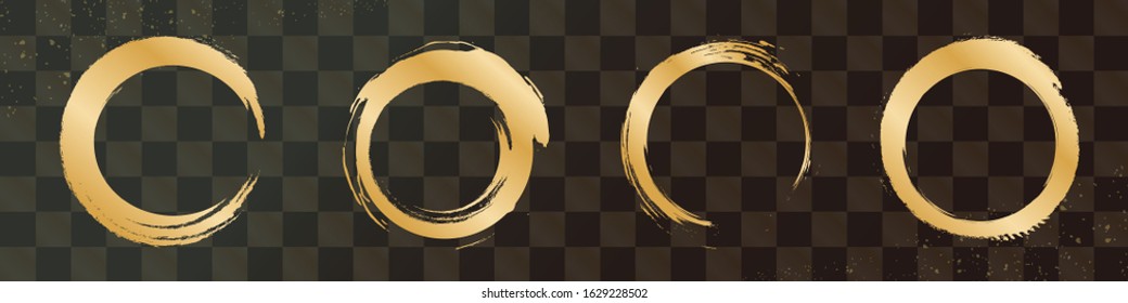 Handwriting written with a brush, Japanese style material, design element, analog touch, line written with ink