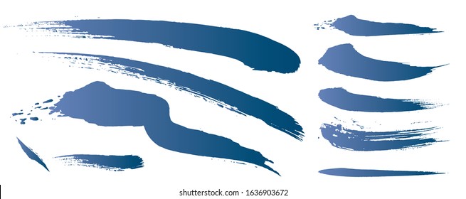 Handwriting written with a brush, Japanese style material, design element, analog touch, line written with ink