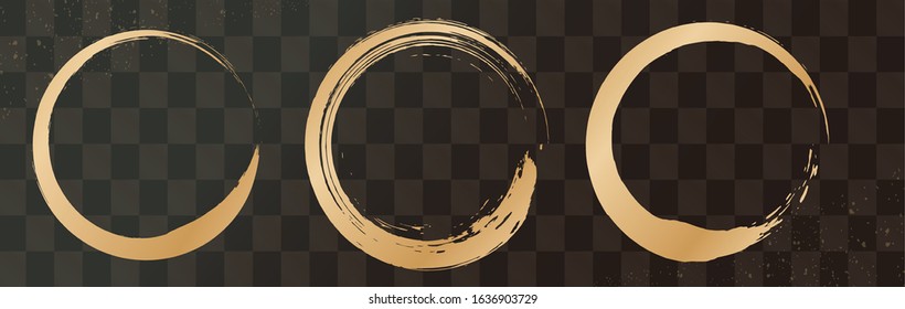 Handwriting written with a brush, Japanese style material, design element, analog touch, line written with ink