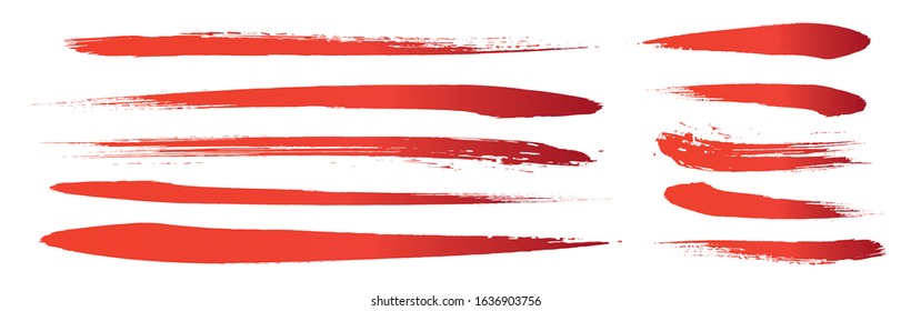 Handwriting written with a brush, Japanese style material, design element, analog touch, line written with ink