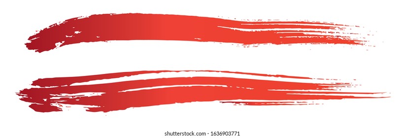 Handwriting written with a brush, Japanese style material, design element, analog touch, line written with ink