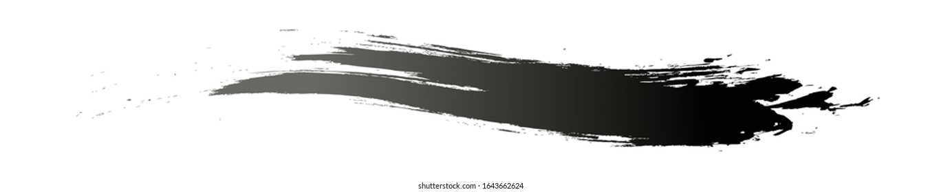 Handwriting written with a brush, Japanese style material, design element, analog touch, line written with ink