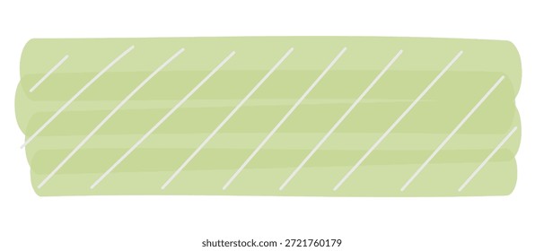 The handwriting-like frame which painted with the line of the marker, and treated stripe of the stack silver