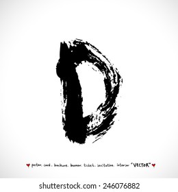 Handwritten alphabet / vector - calligraphy