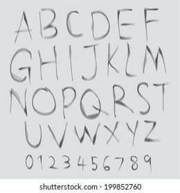 Handwritten brush effect font - Regular