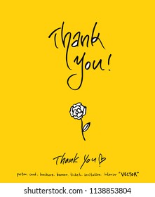 Handwritten calligraphy / anniversary greeting - vector