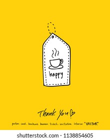 Handwritten calligraphy / anniversary greeting - vector