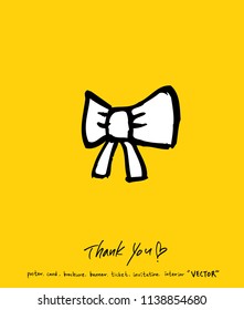 Handwritten calligraphy / anniversary greeting - vector