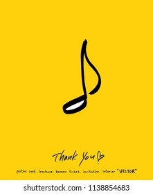 Handwritten calligraphy / anniversary greeting - vector