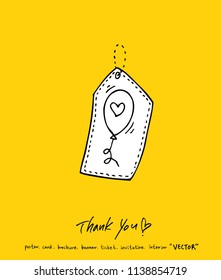 Handwritten calligraphy / anniversary greeting - vector
