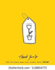 Handwritten calligraphy / anniversary greeting - vector