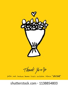 Handwritten calligraphy / anniversary greeting - vector