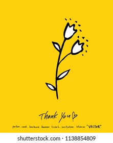 Handwritten calligraphy / anniversary greeting - vector