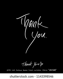 Handwritten calligraphy / anniversary greeting - vector