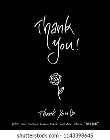 Handwritten calligraphy / anniversary greeting - vector