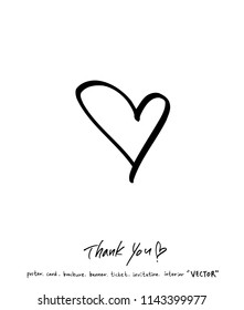 Handwritten calligraphy / anniversary greeting - vector