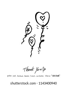 Handwritten calligraphy / anniversary greeting - vector