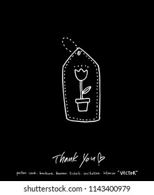 Handwritten calligraphy / anniversary greeting - vector