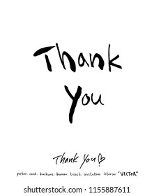 Handwritten calligraphy / anniversary greeting - vector