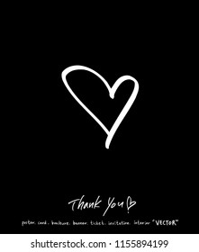 Handwritten calligraphy / anniversary greeting - vector