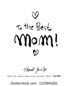 Handwritten calligraphy / anniversary greeting - vector