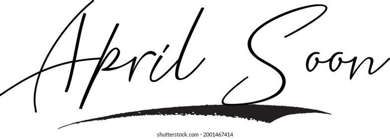 Handwritten Cursive Calligraphy Black Color Text