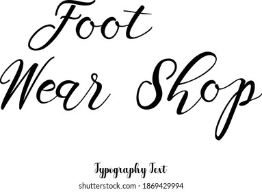 Handwritten Cursive Typography Text Phrase
