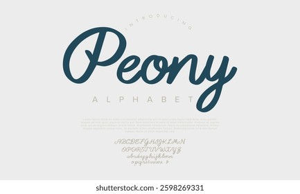 Handwritten font Calligraphy Logotype Script Brush Font Type Font lettering handwritten