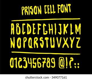 Handwritten goofy font