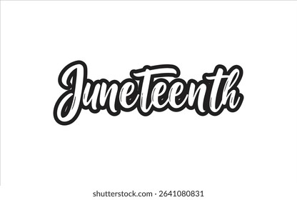 Handwritten Juneteenth – Casual Signature Font 