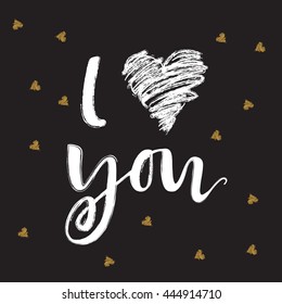 Handwritten Lettering : Calligraphy : Vector Illustration