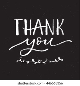 Handwritten Lettering : Calligraphy : Vector Illustration