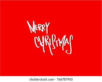 Handwritten Lettering Happy Holiday - vector