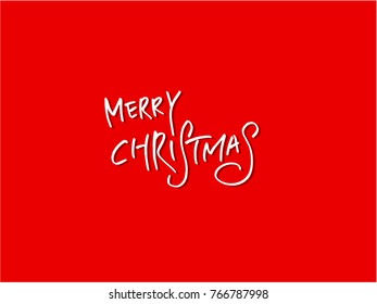 Handwritten Lettering Happy Holiday - vector