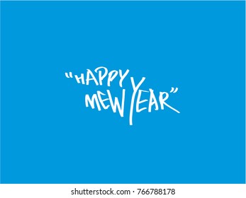 Handwritten Lettering Happy Holiday - vector