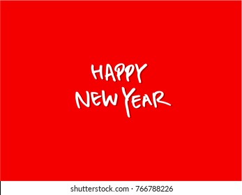 Handwritten Lettering Happy Holiday - vector