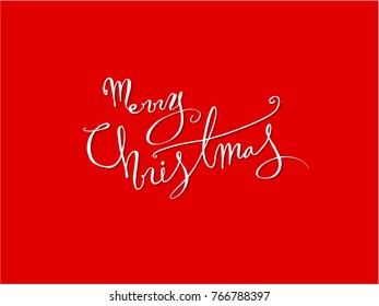 Handwritten Lettering Happy Holiday - vector