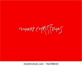 Handwritten Lettering Happy Holiday - vector