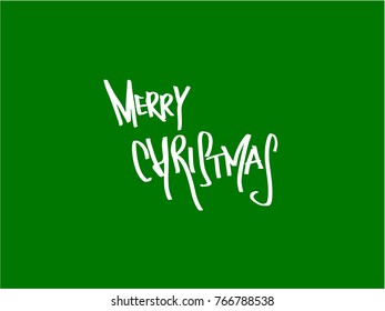 Handwritten Lettering Happy Holiday - vector