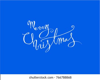 Handwritten Lettering Happy Holiday - vector