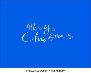 Handwritten Lettering Happy Holiday - vector