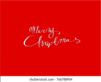 Handwritten Lettering Happy Holiday - vector