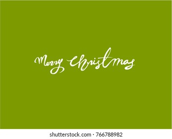 Handwritten Lettering Happy Holiday - vector