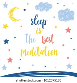 Handwritten lettering on white. Handmade quote and doodle hand drawn elements for design t shirt, greeting card, holiday invitation, book, party poster, shop banner, workshop advertising flyer etc.