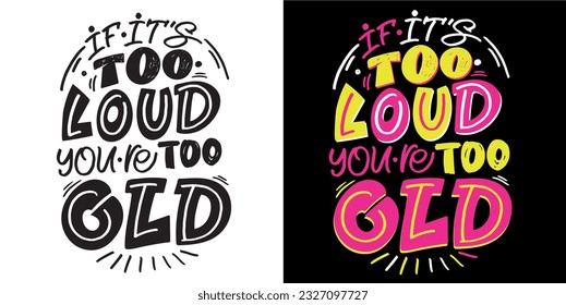 Handwritten lettering quotes, unique typography design element for greeting cards, decoration, prints and posters.