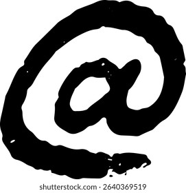 handwritten letters and numbers for school design, vector