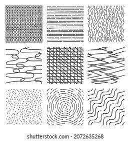 Handwritten Lines and strokes in different styles. Perfect for lettering and illustrations.