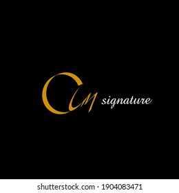am handwritten logo for identity