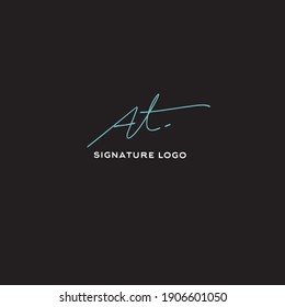 en el logotipo manuscrito para la identidad